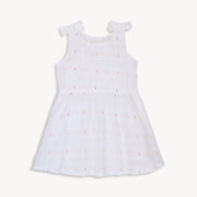 Cotton Tank Dress - White