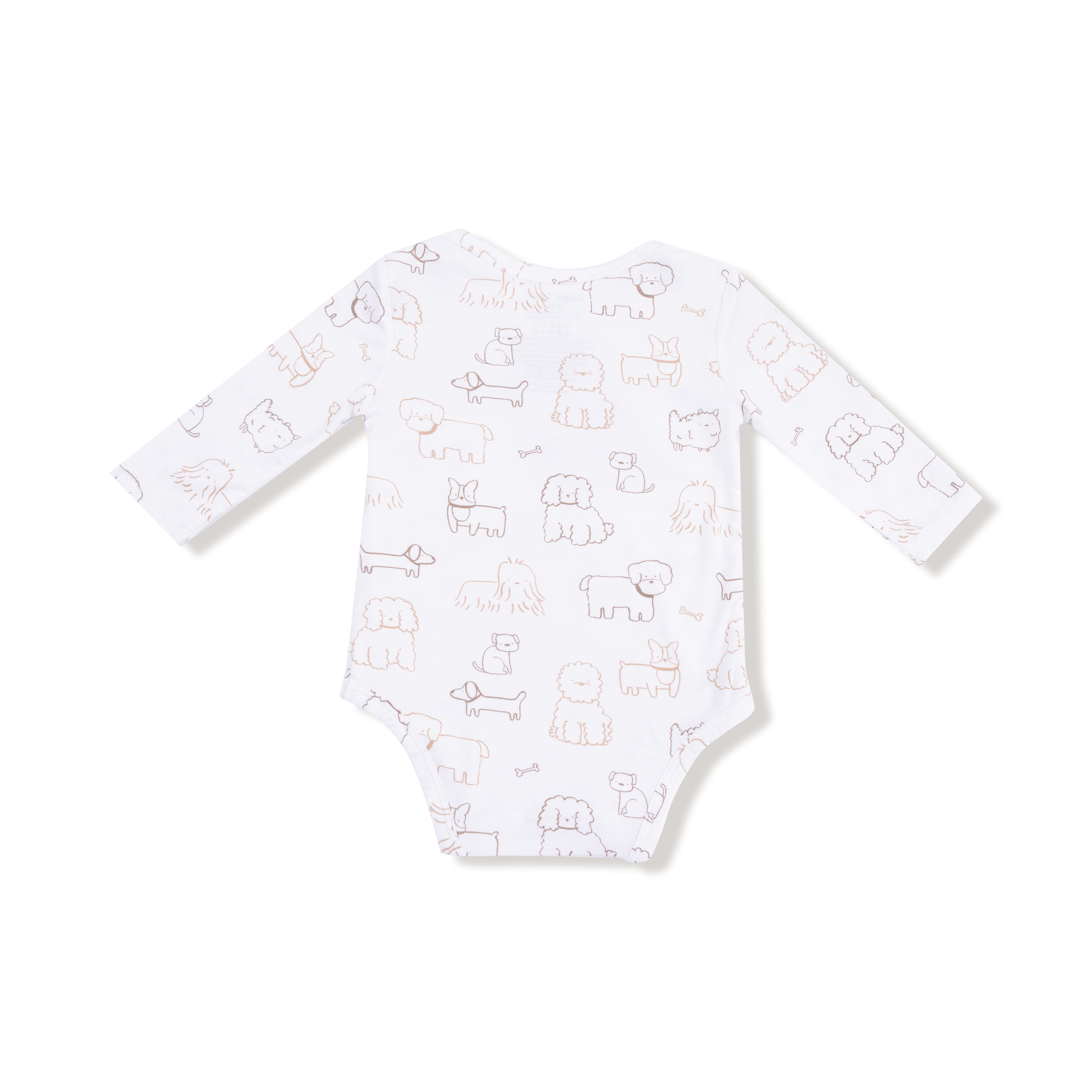 Bamboo Bodysuit - Neutral Pups