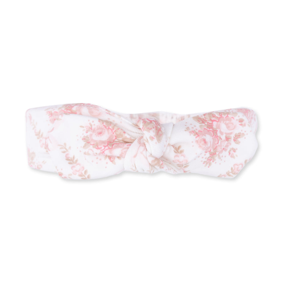 Knotted Gown and Headband - Rose Bow Lattice
