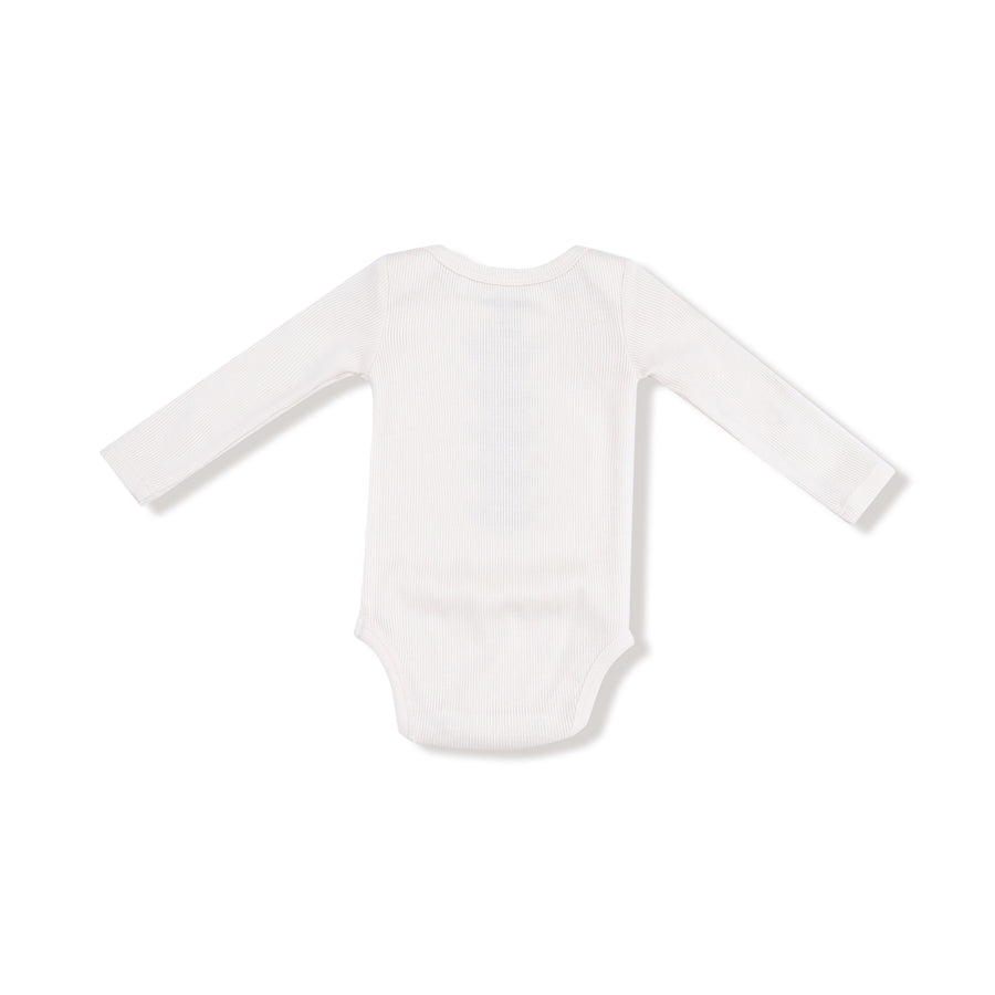 Ribbed Modal Bodysuit - Sugar Swizzle