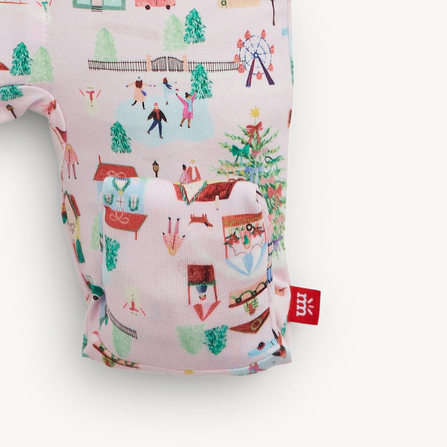 Modal Magnetic Convertible Coverall - Winter Village