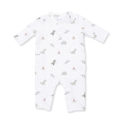 French Terry Uni Romper - Dinos