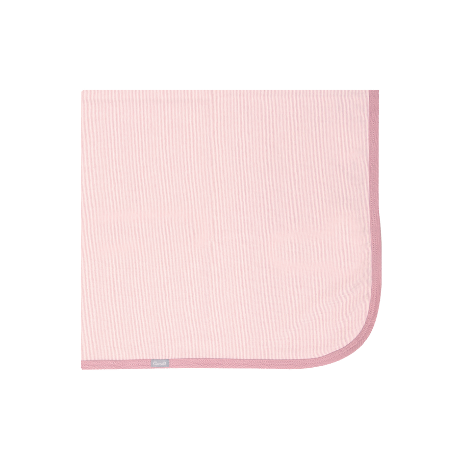 Jersey Receiving Blanket - Pink Heather
