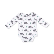 Long Sleeve Bodysuit - Black Bears