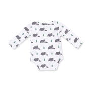 Long Sleeve Bodysuit - Black Bears