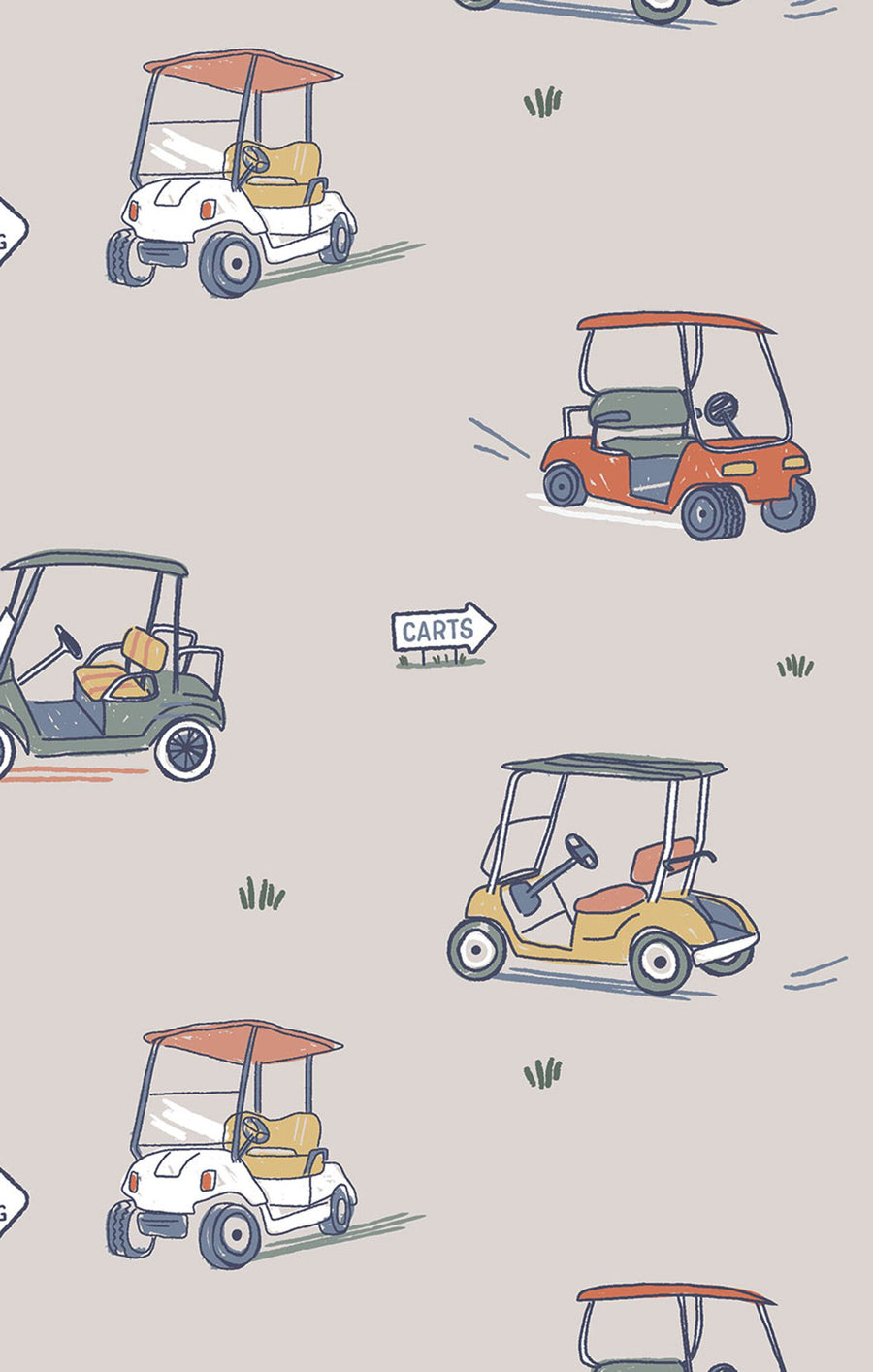 Bamboo Bodysuit - Zooming Golf Carts