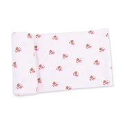Bamboo Swaddle Blanket -  Mini Football Hearts
