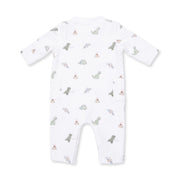 French Terry Uni Romper - Dinos