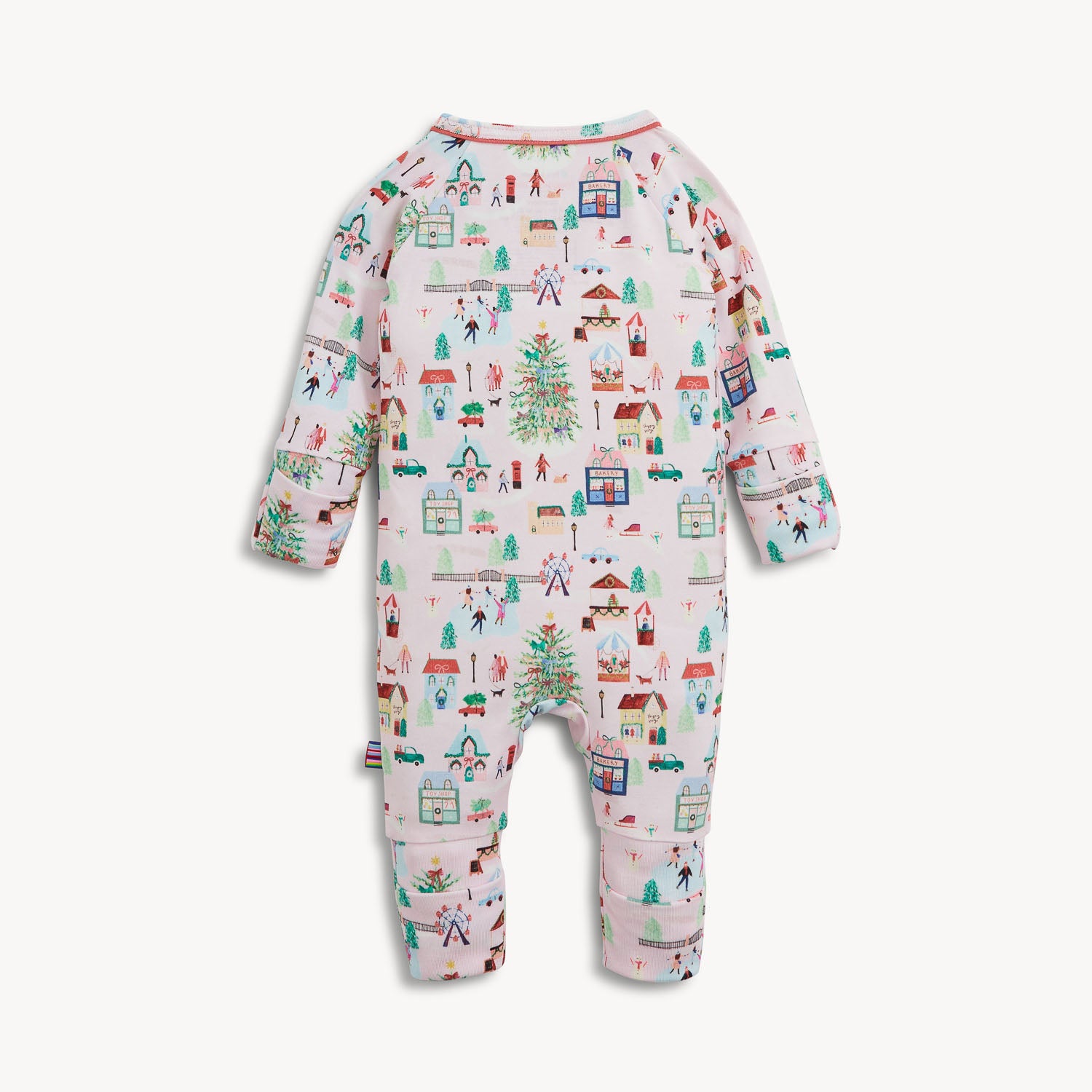 Modal Magnetic Convertible Coverall - Winter Village