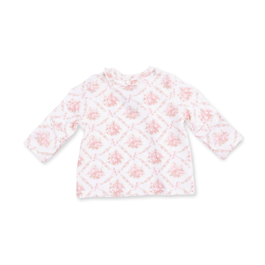 Take Me Home Set with Convertible Pant - Rose Bow Lattice