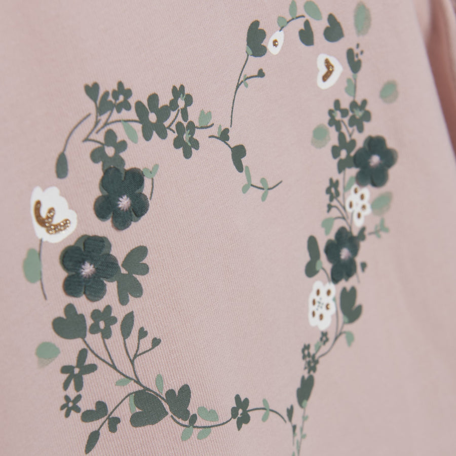 Short Sleeved T-Shirt - Rose Smoke