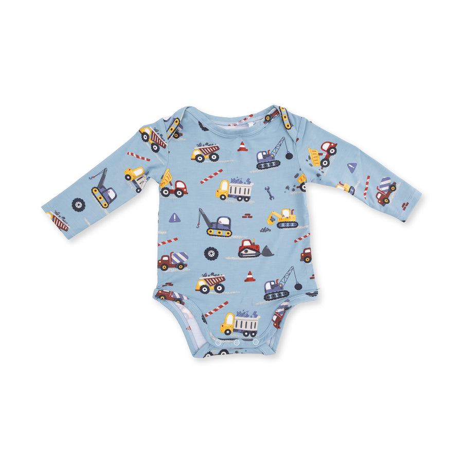 Long Sleeve Bodysuit -  Crayon Construction