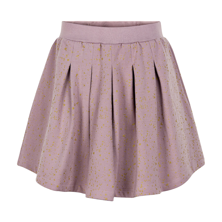 Skater Skirt - Gold Print