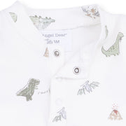 French Terry Uni Romper - Dinos