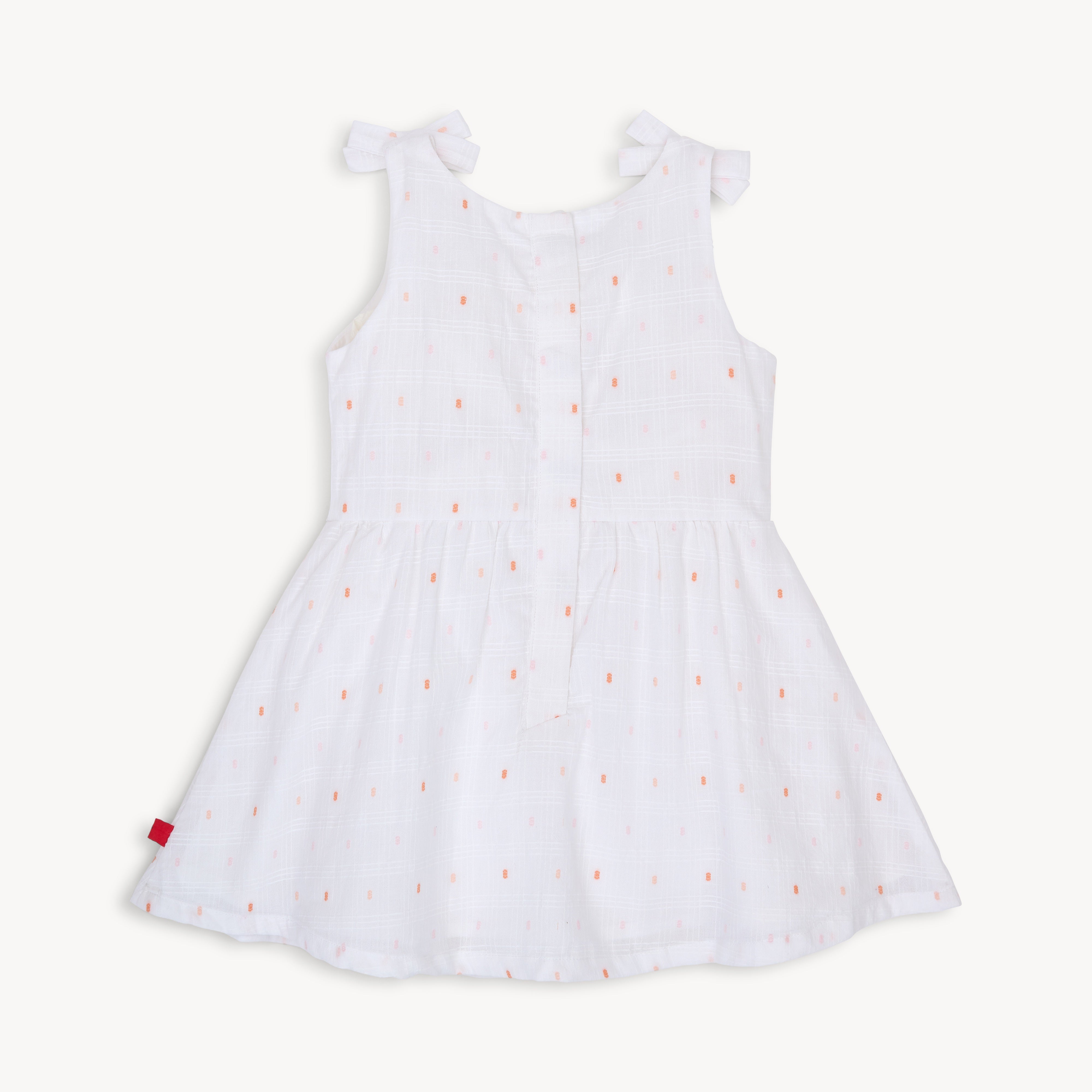 Cotton Tank Dress - White