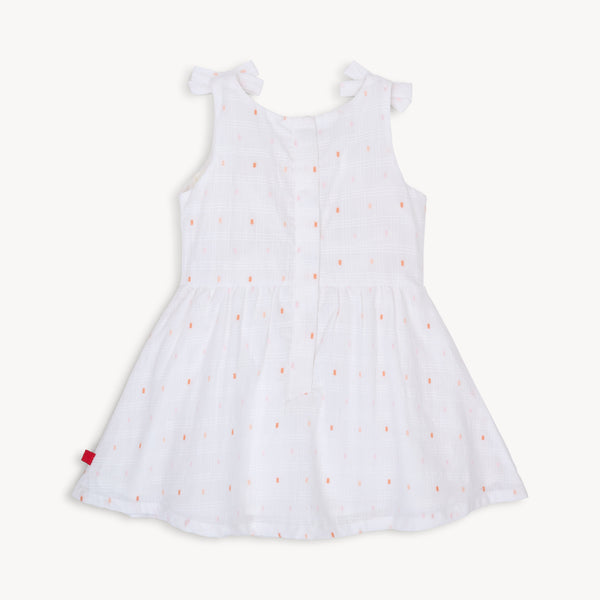 Cotton Tank Dress - White