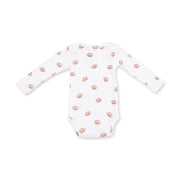 Long Sleeve Bodysuit -  Mini Footballs