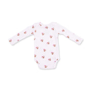 Long Sleeve Bodysuit -  Mini Football Hearts
