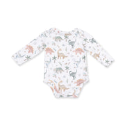 Long Sleeve Bodysuit -  Sweet Baby Dinos