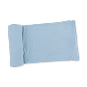 Bamboo Swaddle Blanket -  Solid Stone Blue