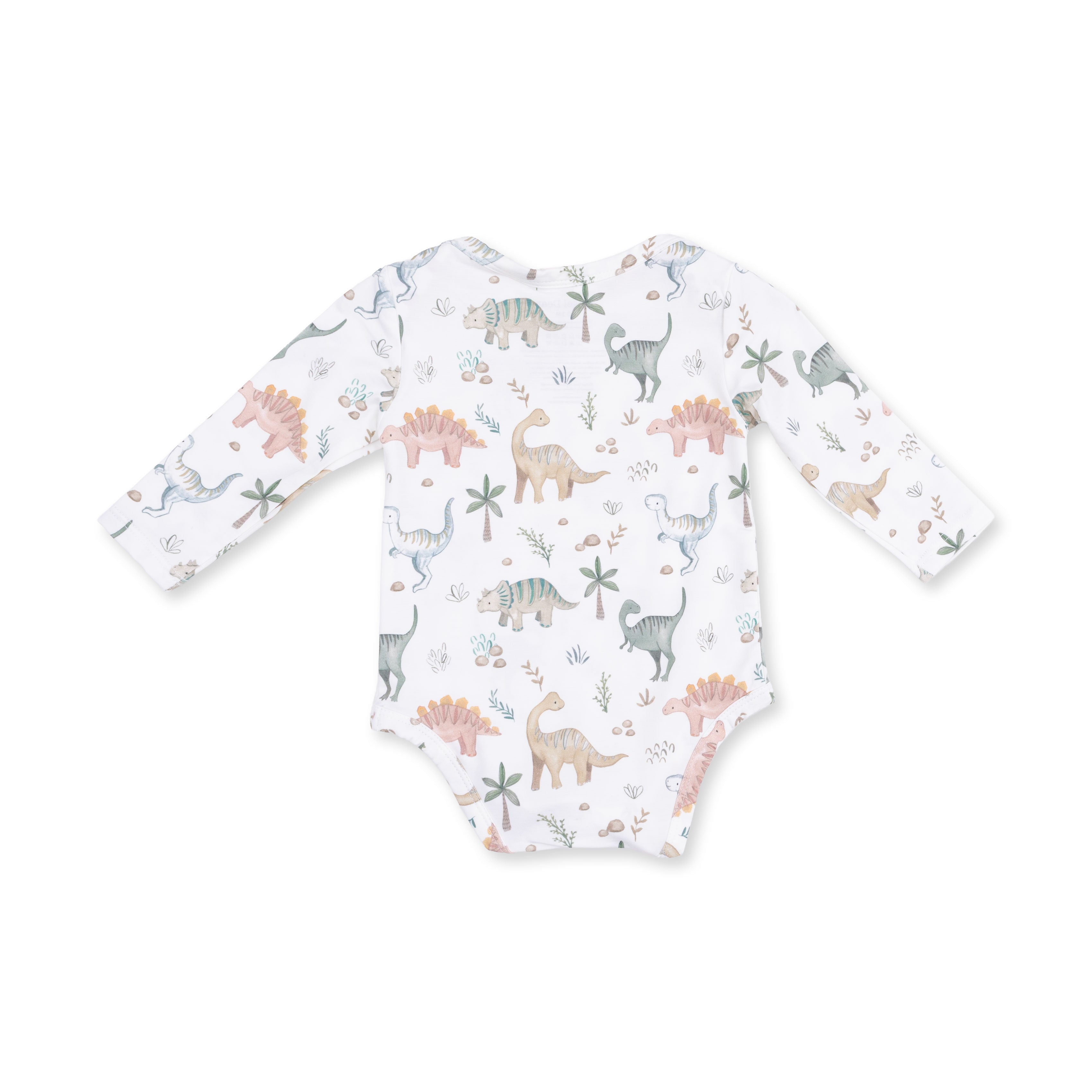 Long Sleeve Bodysuit -  Sweet Baby Dinos