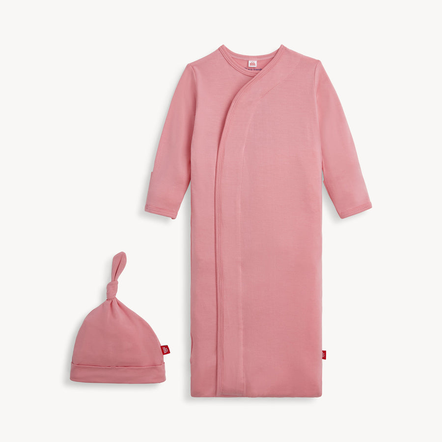 Modal Magnetic Gown & Hat - Tickled Pink