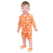 Long Sleeve UV Jumpsuit - Crabby Crab