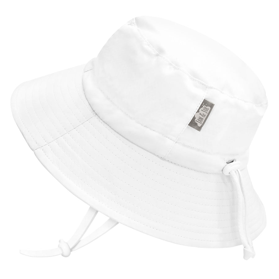 Aqua Dry Bucket Hat - White