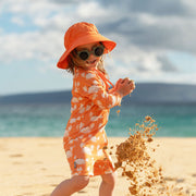 Long Sleeve UV Jumpsuit - Crabby Crab