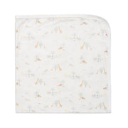 Modal Baby Blanket - White Serene Safari