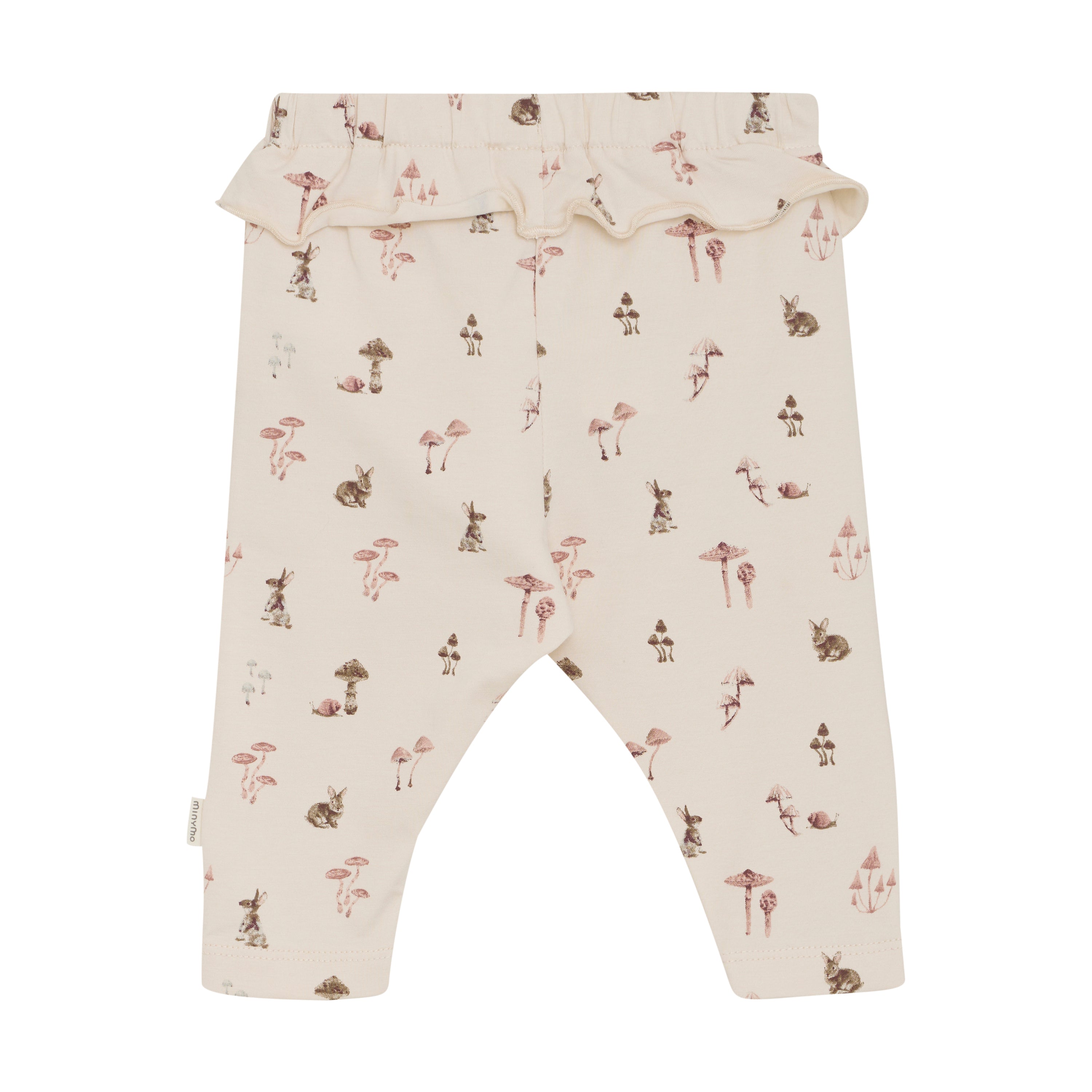 Ruffle Leggings - Woodland Bunny