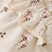 Ruffle Leggings - Woodland Bunny