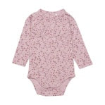 Long Sleeve Cotton Bodysuit - Zephyr