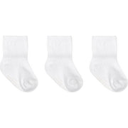 Boden Trio Boys Socks - White