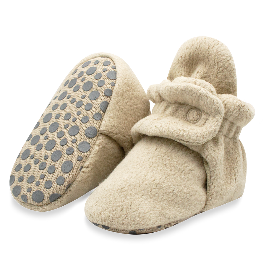 Cozie Fleece Gripper Booties - Various Colors