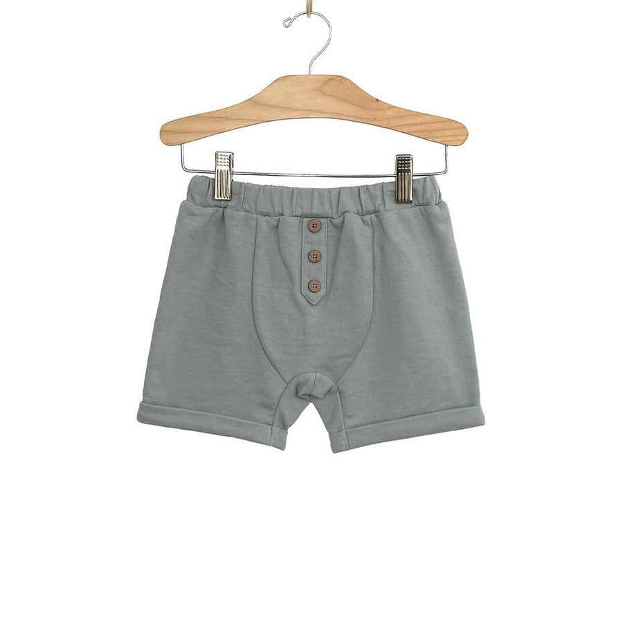 Light Sweat Boy Short - Steel