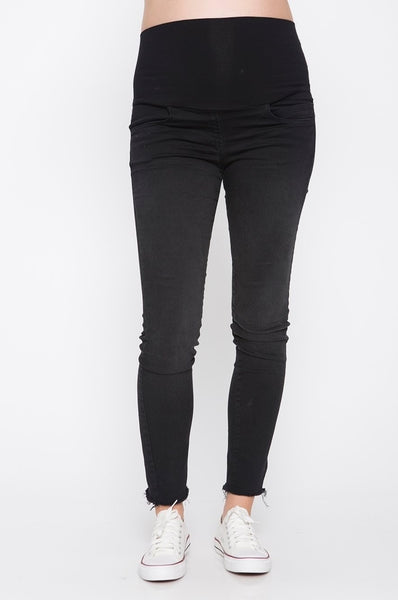 Olivia High Rise Skinny Jeans - Black