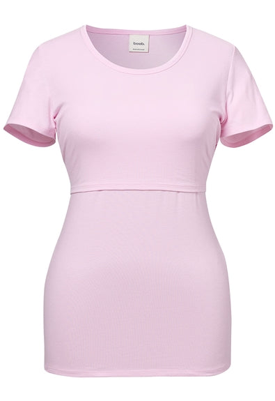 Classic Short Sleeve Top - Light Orchid