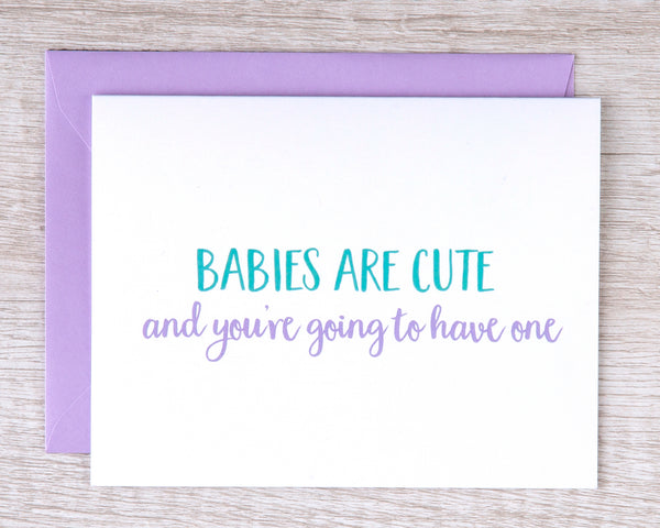 Baby Shower Cards