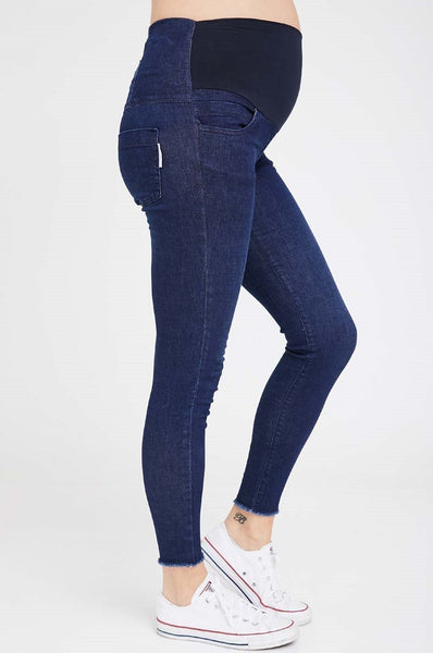 Olivia High Rise Skinny Jeans - Blue Denim