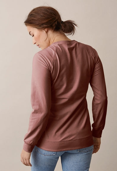 B-Warmer Sweatshirt - Dark Mauve