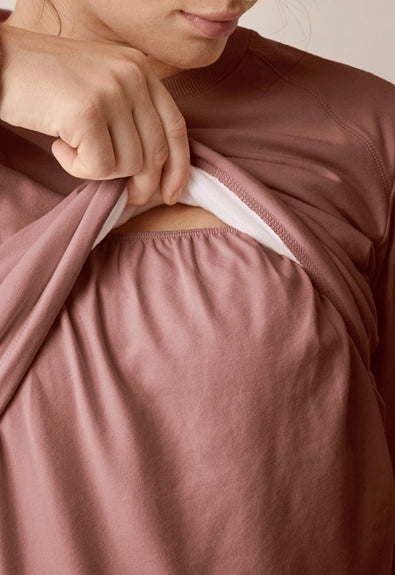 B-Warmer Sweatshirt - Dark Mauve
