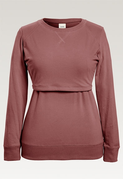 B-Warmer Sweatshirt - Dark Mauve