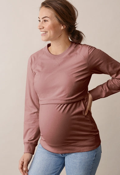 B-Warmer Sweatshirt - Dark Mauve