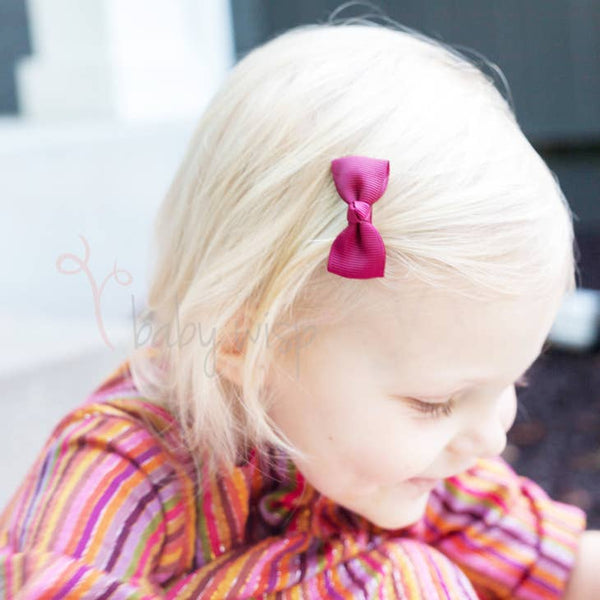 Diya Ribbon Snap Clip Set Of 10 - Various Colors