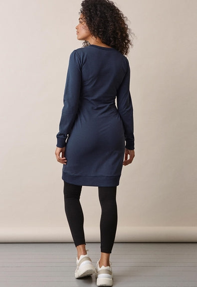 B Warmer Dress - Thunder Blue