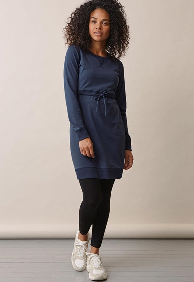 B Warmer Dress - Thunder Blue