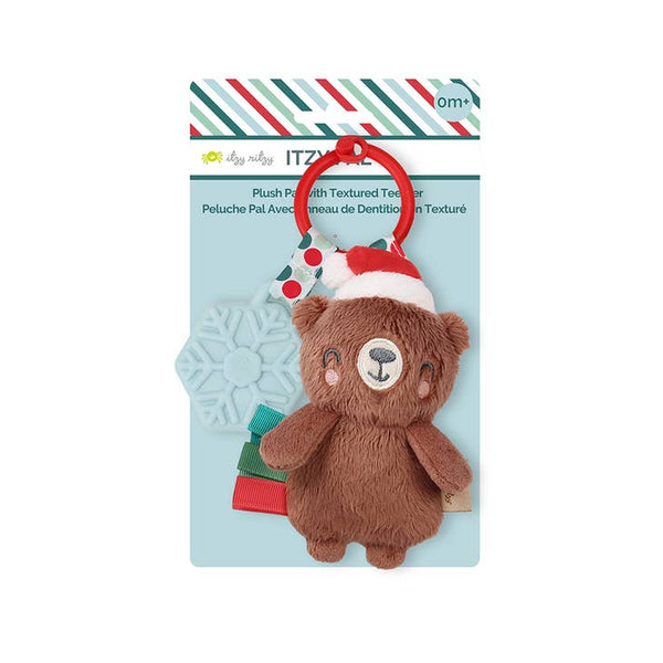 Holiday Bear Itzy Pal™ Plush + Teether