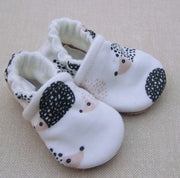Organic Cotton Knit Slippers - Hedgehog