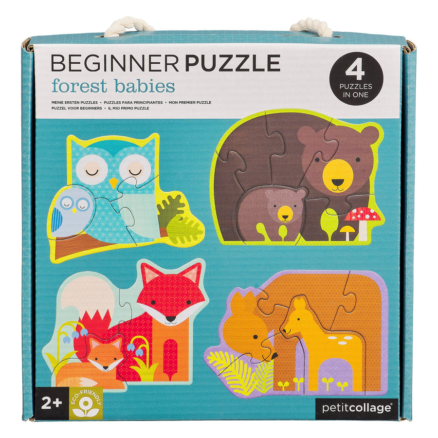 Beginner Puzzle - Forest Babies